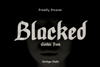 Blacked Fonts for Web Design Projects