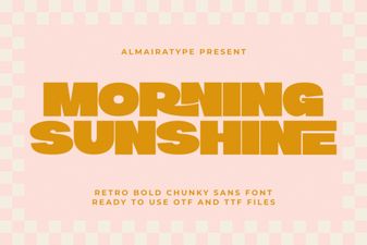Morning Sunshine Font: Design Ideas & Free Download