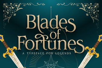 Craft Your Blades of Fortunes Font Project