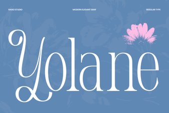 Yolane Font for Clear, Creative Typography